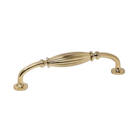 Crown 5-3/4" Deco Cabinet Pull with 5" Center to Center Rose Gold Finish CHP86718RG